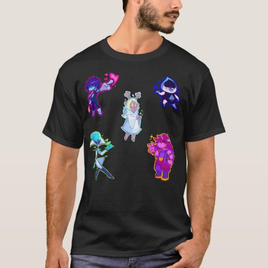 Gekke Deltarune s T-shirt (Voorkant)