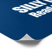 Gekke-democraat, lees de Grondwet Poster (Hoek)