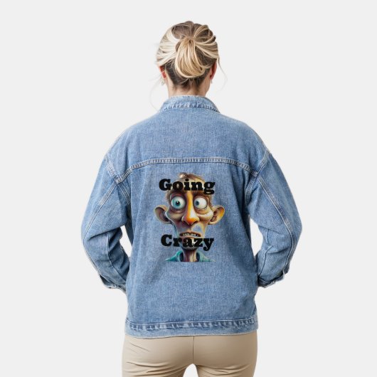 Gekke denim jas jacket (Model)