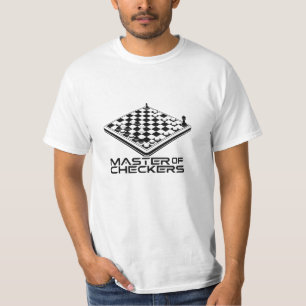 Gekke Design voor Checkers Fans T-shirt
