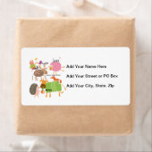 Gekke Dieren Etiket (Insitu)