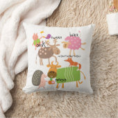 Gekke Dieren Kussen (Deken)