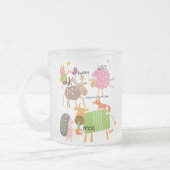 Gekke Dieren Matglas Koffiemok (Links)