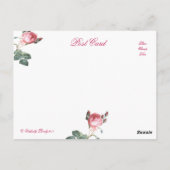 Gekke dingen briefkaart (Achterkant)