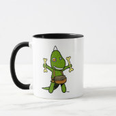 gekke dino mok (Links)