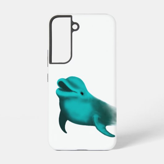 Gekke Dolfijn Samsung Galaxy Hoesje (Achterkant)