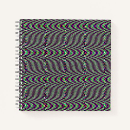 Gekke draaiing..... notitieboek (Voorkant)