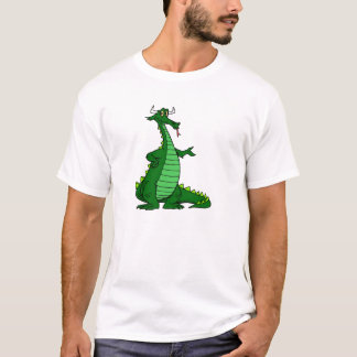 Gekke Dragon Green T-shirt