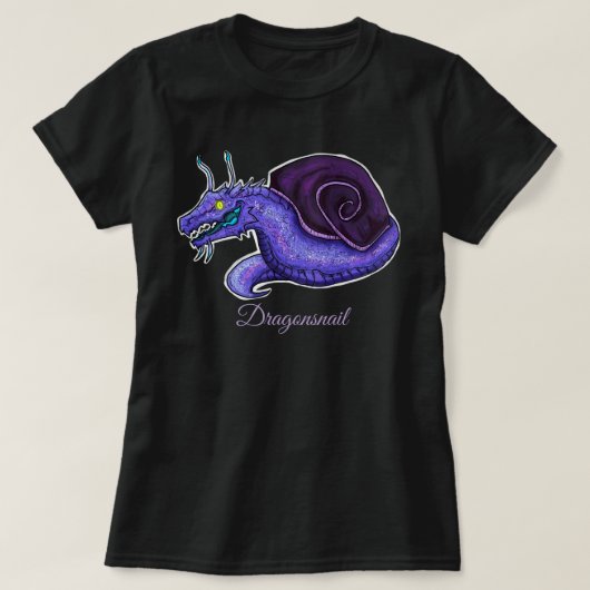 Gekke Dragonsnail T-shirt (Design voorkant)