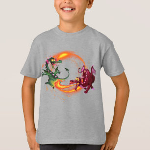 Gekke draken t-shirt