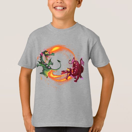 Gekke draken t-shirt (Voorkant)