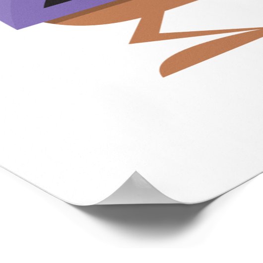 gekke driekleppig ogreest poster (Hoek)