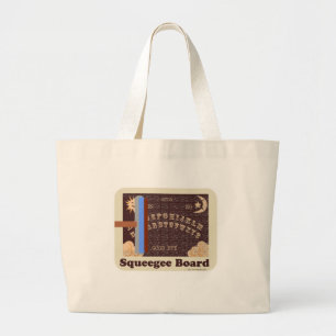 Gekke drukkerij grote tote bag