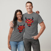 gekke duivel t-shirt (Unisex)