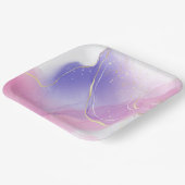 Gekke Eenhoorn Vierkante Papieren Bord (Gebogen)