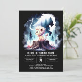 Gekke Elegante Leeuwenverjaardag Kaart (Staand voorkant)