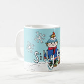 Gekke Eric kerstMok Koffiemok (Voorkant links)