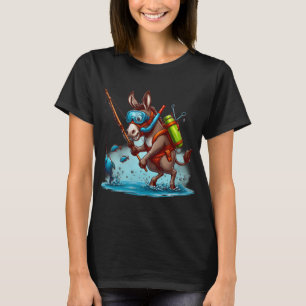 Gekke Ezel Avonturen: Snorkelen en Vissen T-shirt