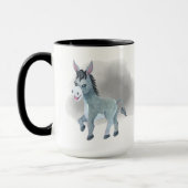 gekke ezel dame tekst toevoegen mok (Links)