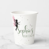 Gekke fee Verjaardagsfeestje Papieren Bekers (Voorkant)