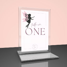 Gekke fee verjaardagstafel Geen Platte kaart