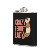 gekke fret dame heupfles (Links)