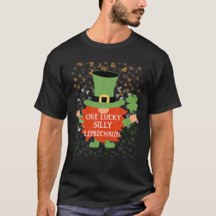 Gekke Funny St Patrick's Day Lucky Gnome Family Ma T-shirt