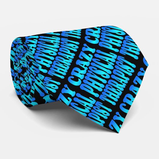 Gekke fysiotherapeut stropdas (Opgerold)