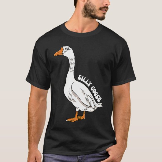 Gekke gans 1 t-shirt (Voorkant)
