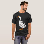Gekke gans 1 t-shirt (Voorkant volledig)