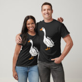 Gekke gans 1 t-shirt (Unisex)