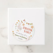 Gekke Gans 1e Verjaardagsfeest Bedankjes Labels (In situ)