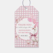 Gekke Gans 1e Verjaardagsfeest Cadeaulabel (Voorkant)