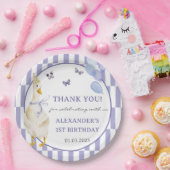 Gekke Gans 1e Verjaardagsfeest Papieren Bordje (Feest)