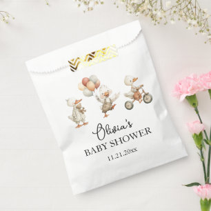 Gekke Gans Baby shower Bedankzakje
