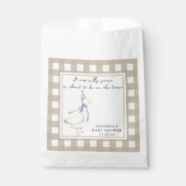 Gekke Gans Baby shower Bedankzakje