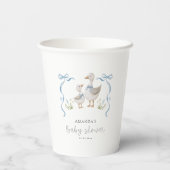 Gekke Gans Baby shower Papieren Bekers (Achterkant)