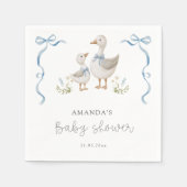 Gekke Gans baby shower Servet (Voorkant)