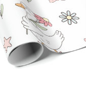 Gekke gans Birthday Cadeaupapier (Rol Hoek)