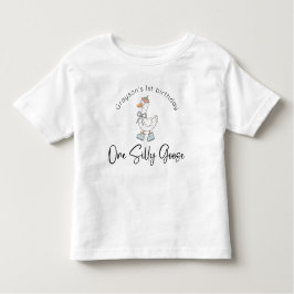 Gekke gans Birthday Kinder Shirts