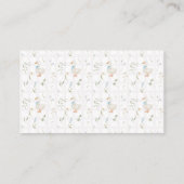 Gekke Gans Bloemen Hoeveel Snoepjes Baby showers Informatiekaartje (Achterkant)