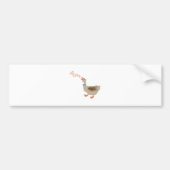 Gekke gans bumpersticker (Voorkant)