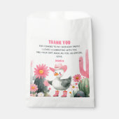 Gekke Gans Eerste Rodeo Kinderen Verjaardag Bedank Bedankzakje (Voorkant)