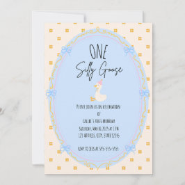 Gekke Gans Eerste Verjaardag Kaart