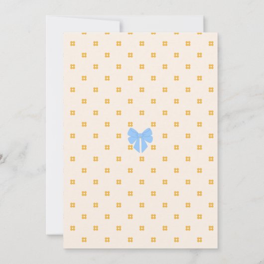 Gekke Gans Eerste Verjaardag Kaart (Achterkant)