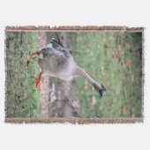 Gekke gans fleece deken (Voorkant)