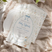 Gekke Gans  Floral Boy Baby shower Kaart