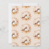 Gekke Gans Geslachtsneutrale Herfst Baby shower Kaart (Achterkant)