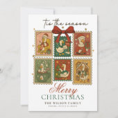 Gekke Gans Grappig  Vrolijk Kerstfeest Feestdagenkaart (Voorkant)