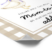 Gekke gans - Help de drukke moeder-to-be Poster (Hoek)